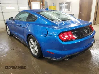 2021 Ford Mustang EcoBoost with VIN 1FA6P8TH5M5117612, listed as a Copart auction lot 45970355 with 42,379 mi miles and Salvage title. Bid and sale history available at DreamBid. Image 2.