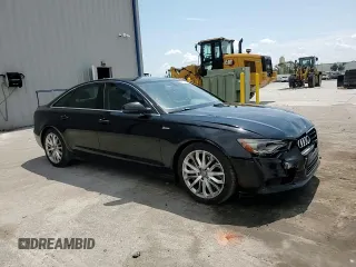 2013 Audi A6 Premium Plus with VIN WAUGGAFC8DN008838, listed as a Copart auction lot 58754475 with 162,375 mi miles and Salvage title. Bid and sale history available at DreamBid. Image 13.