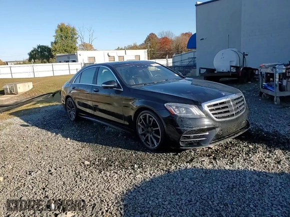 2019 Mercedes-Benz S 560 with VIN WDDUG8GB9KA423150, listed as a Copart auction lot 77655104 with 55,299 mi miles and Salvage Title. Bid and sale history available at DreamBid. Image 13.