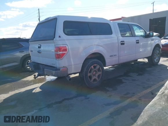 2014 Ford F-150 XL with VIN 1FTFW1EF5EFA52790, listed as a IAAI auction lot 41838078 with 298,335 mi miles. Bid and sale history available at carsss.com. Image 4.