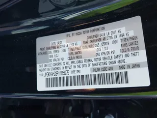 2024 Mazda CX-90 Select z VIN JM3KKAHD3R1165975, wystawiony jako IAAI lot #42086144 z przebiegiem 10 317 mil mil oraz . Historia ofert i sprzedaży dostępna na DreamBid. Obrazek 9.