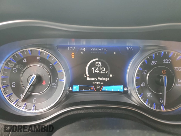 2018 Chrysler 300 Touring L with VIN 2C3CCAAG0JH330888, listed as a Copart auction lot 79817014 with 67,026 mi miles and Salvage Title. Bid and sale history available at carsss.com. Image 9.