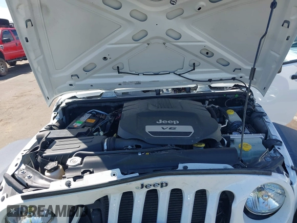 2017 Jeep Wrangler Unlimited Sport with VIN 1C4BJWDG6HL711082, listed as a IAAI auction lot 42036092 with 52,400 mi miles. Bid and sale history available at carsss.com. Image 10.
