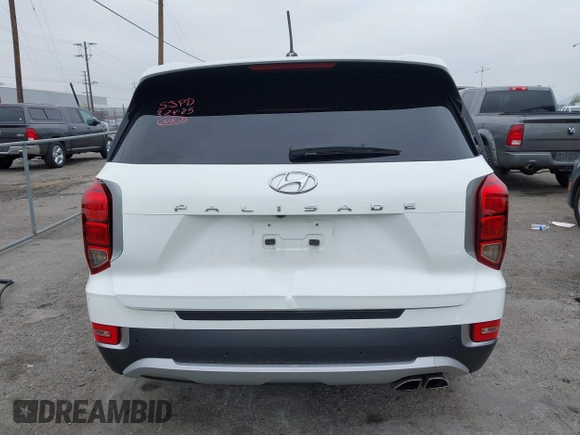 2021 Hyundai Palisade SEL z VIN KM8R24HE3MU305527, wystawiony jako IAAI lot #41890500 z przebiegiem 55 514 mil mil oraz . Historia ofert i sprzedaży dostępna na DreamBid. Obrazek 16.