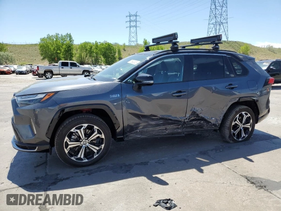2024 Toyota RAV4 XSE with VIN JTMFB3FV7RD185694, listed as a Copart auction lot 57692835 with 11,900 mi miles and Salvage title. Bid and sale history available at DreamBid. Image 1.