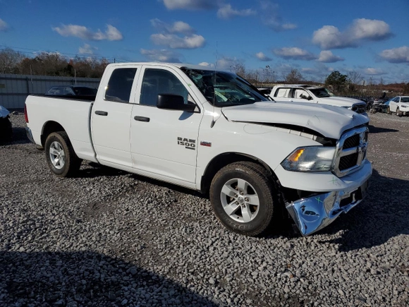2019 Ram 1500 Classic Tradesman with VIN 1C6RR6FT8KS584311, listed as a Copart auction lot 83753654 with 97,453 mi miles and Salvage Title. Bid and sale history available at carsss.com. Image 4.