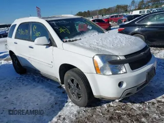 2007 Chevrolet Equinox LT with VIN 2CNDL73F876114519, listed as a IAAI auction lot 41403896 with 999,999 mi miles. Bid and sale history available at carsss.com. Image 1.