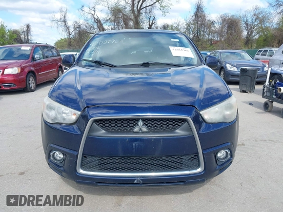 2012 Mitsubishi Outlander Sport SE with VIN JA4AR4AU8CZ001183, listed as a IAAI auction lot 42031983 with 175,839 mi miles. Bid and sale history available at carsss.com. Image 13.