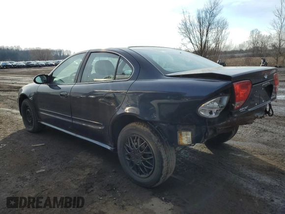 2001 Oldsmobile Alero GL2 with VIN 1G3NL52E51C182619, listed as a Copart auction lot 51489945 with 123,734 mi miles and Salvage Title. Bid and sale history available at DreamBid. Image 2.
