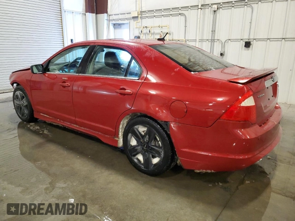 2010 Ford Fusion SPORT with VIN 3FAHP0DC0AR100299, listed as a Copart auction lot 44849465 with 194,060 mi miles and Salvage Title. Bid and sale history available at carsss.com. Image 2.