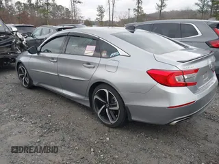 2022 Honda Accord Sedan Sport SE with VIN 1HGCV1F40NA077159, listed as a IAAI auction lot 41620062 with 31,396 mi miles. Bid and sale history available at carsss.com. Image 3.