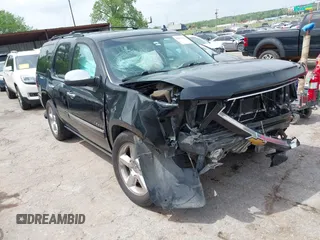 2013 Chevrolet Tahoe LTZ with VIN 1GNSCCE07DR172044, listed as a IAAI auction lot 42097342 with 148,630 mi miles and . Bid and sale history available at DreamBid. Image 1.