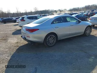 2023 Mercedes-Benz CLA with VIN W1K5J4GB2PN412392, listed as a IAAI auction lot 40979398 with 23,434 mi miles. Bid and sale history available at carsss.com. Image 3.