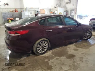 2018 Kia Optima S with VIN 5XXGT4L38JG259791, listed as a Copart auction lot 51423725 with 86,688 mi miles and Salvage title. Bid and sale history available at DreamBid. Image 3.