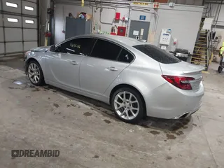 2016 Buick Regal GS with VIN 2G4GU5GX9G9104551, listed as a IAAI auction lot 41196186 with 119,118 mi miles. Bid and sale history available at carsss.com. Image 3.