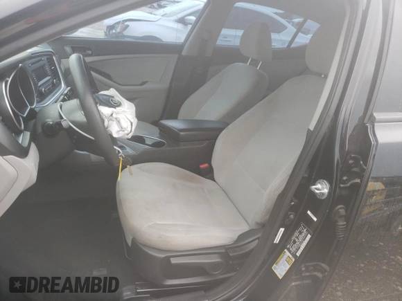 2015 Kia Optima LX with VIN 5XXGM4A75FG393300, listed as a Copart auction lot 60543805 with 167,172 mi miles and Clean title. Bid and sale history available at DreamBid. Image 7.