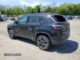 2023 Jeep Compass (RED) Edition with VIN 3C4NJDCN9PT562557, listed as a Copart auction lot 56187915 with 15,637 mi miles and Salvage title. Bid and sale history available at DreamBid. Image 2.