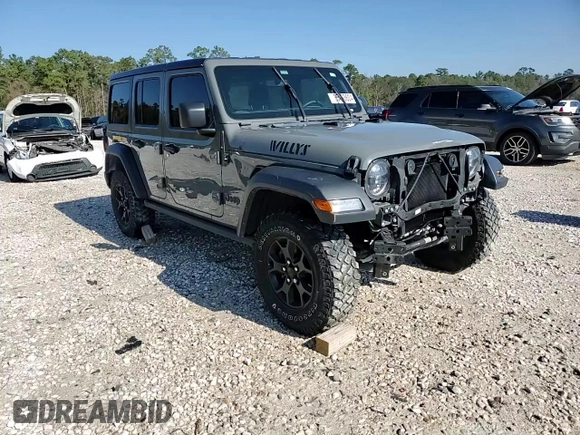 2023 Jeep Wrangler Sport S with VIN 1C4HJXDN9PW522356, listed as a Copart auction lot 85493604 with 15,809 mi miles and Clean Title. Bid and sale history available at DreamBid. Image 15.