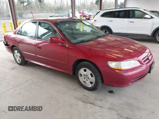 2001 Honda Accord EX z VIN 1HGCG165X1A001381, wystawiony jako IAAI lot #41950218 z przebiegiem 144 614 mil mil oraz . Historia ofert i sprzedaży dostępna na DreamBid. Obrazek 1.