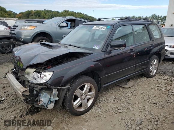 2007 Subaru Forester Sports XT with VIN JF1SG696X7H736802, listed as a Copart auction lot 72002194 with 71,936 mi miles and Salvage Title. Bid and sale history available at carsss.com. Image 1.