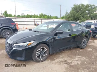 2024 Nissan Sentra SV with VIN 3N1AB8CV1RY346794, listed as a IAAI auction lot 42618056 with 23,694 mi miles and . Bid and sale history available at DreamBid. Image 2.