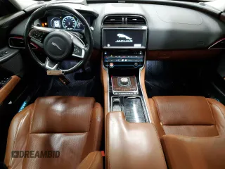 2018 Jaguar XE with VIN SAJAN4EVXJCP17542, listed as a Copart auction lot 45639745 with 79,934 mi miles and Salvage Title. Bid and sale history available at DreamBid. Image 8.