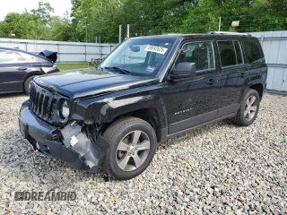 2017 Jeep Patriot High Altitude with VIN 1C4NJRFB5HD181553, listed as a Copart auction lot 59692625 with 92,256 mi miles and Salvage title. Bid and sale history available at DreamBid. Image 1.