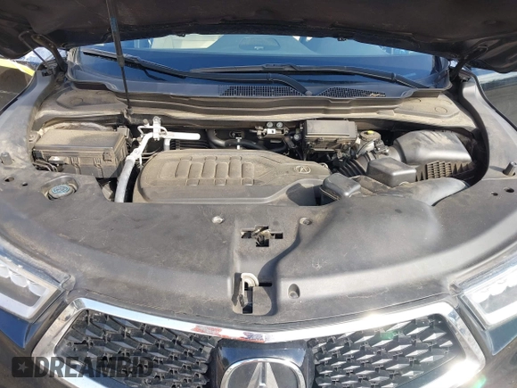 2019 Acura MDX with VIN 5J8YD4H39KL036513, listed as a IAAI auction lot 41487504 with 76,417 mi miles. Bid and sale history available at carsss.com. Image 10.