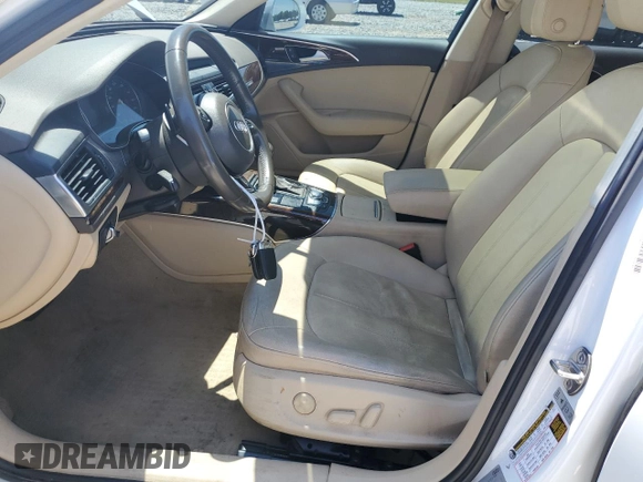 2015 Audi A6 2.0T Premium with VIN WAUFFAFCXFN032737, listed as a Copart auction lot 56912814 with 115,931 mi miles and Non Repairable. Bid and sale history available at carsss.com. Image 7.