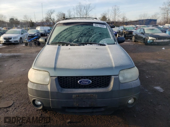 2007 Ford Escape XLT with VIN 1FMYU03Z57KB52674, listed as a Copart auction lot 86279364 with 190,802 mi miles and Salvage Title. Bid and sale history available at carsss.com. Image 5.