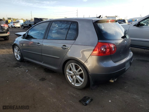 2007 Volkswagen Rabbit with VIN WVWDR91K27W087113, listed as a Copart auction lot 77580554 with 124,281 mi miles and Salvage Title. Bid and sale history available at carsss.com. Image 2.