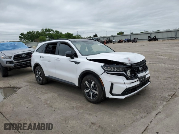 2021 Kia Sorento S with VIN 5XYRL4LC4MG066708, listed as a Copart auction lot 51866745 with 68,094 mi miles and Salvage Title. Bid and sale history available at carsss.com. Image 4.