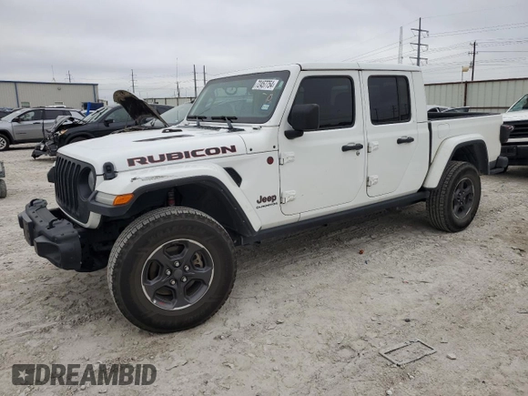 2022 Jeep Gladiator Rubicon with VIN 1C6JJTBG1NL119900, listed as a Copart auction lot 72457754 with 70,055 mi miles and Salvage title. Bid and sale history available at DreamBid. Image 1.