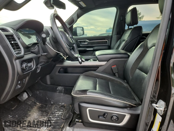 2020 Ram 1500 Laramie with VIN 1C6SRFJT5LN178284, listed as a Copart auction lot 61813575 with 90,699 mi miles and Salvage title. Bid and sale history available at DreamBid. Image 7.