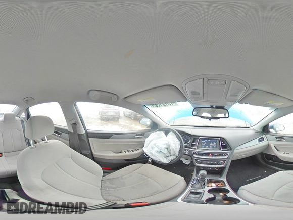 2018 Hyundai Sonata SEL with VIN 5NPE34AF1JH663556, listed as a Copart auction lot 45121305 with 57,941 mi miles and Salvage Title. Bid and sale history available at DreamBid. Image 12.
