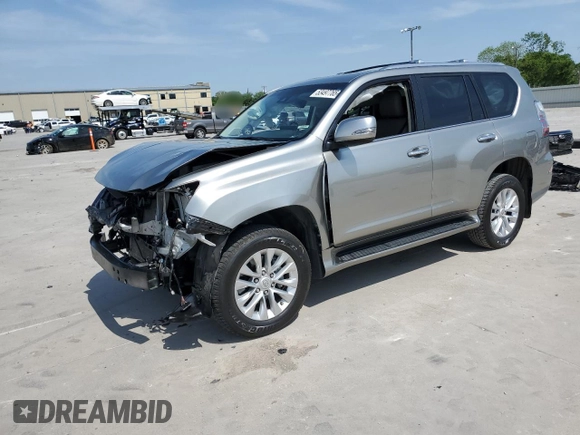 2023 Lexus GX with VIN JTJAM7BX1P5356785, listed as a Copart auction lot 53497765 with 0 mi miles and Salvage Title. Bid and sale history available at carsss.com. Image 1.