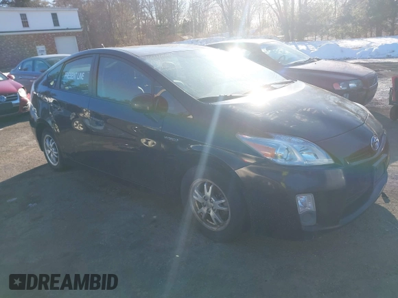 2010 Toyota Prius II with VIN JTDKN3DU6A0124414, listed as a IAAI auction lot 41485916 with 1 mi miles. Bid and sale history available at carsss.com. Image 1.