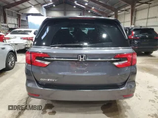 2024 Honda Odyssey EX-L с VIN 5FNRL6H63RB009705, выставлен на аукционе Copart как лот 56059715 с пробегом Не указан миль и Списание • Salvage title. История ставок и продаж доступна на DreamBid. Изображение 6.