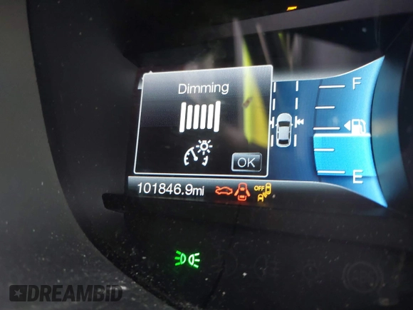 2018 Ford Edge SEL with VIN 2FMPK4J85JBC31198, listed as a IAAI auction lot 41337531 with 101,846 mi miles. Bid and sale history available at carsss.com. Image 16.