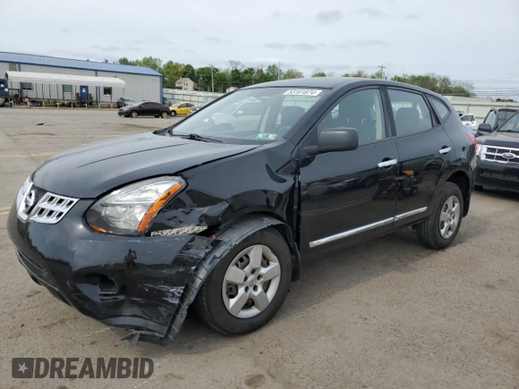 2015 Nissan Rogue S z VIN JN8AS5MV9FW260988, wystawiony jako Copart lot #82910494 z przebiegiem 104 086 mil mil oraz Szkody całkowita. Historia ofert i sprzedaży dostępna na DreamBid. Obrazek 1.