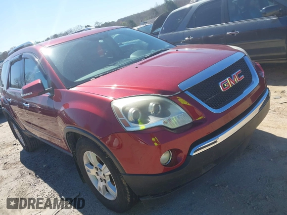 2009 GMC Acadia SLT1 with VIN 1GKER23D49J130526, listed as a IAAI auction lot 41831952 with 230,037 mi miles. Bid and sale history available at carsss.com. Image 1.