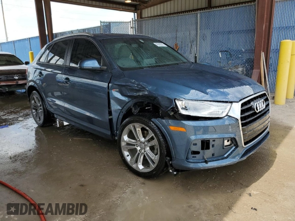 2018 Audi Q3 Premium with VIN WA1BCCFS8JR015511, listed as a Copart auction lot 49890643 with 63,944 mi miles. Bid and sale history available at carsss.com. Image 4.