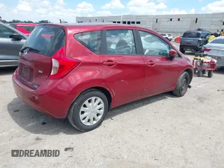 2016 Nissan Note S with VIN 3N1CE2CP5GL353840, listed as a IAAI auction lot 42613517 with 143,653 mi miles and . Bid and sale history available at DreamBid. Image 4.