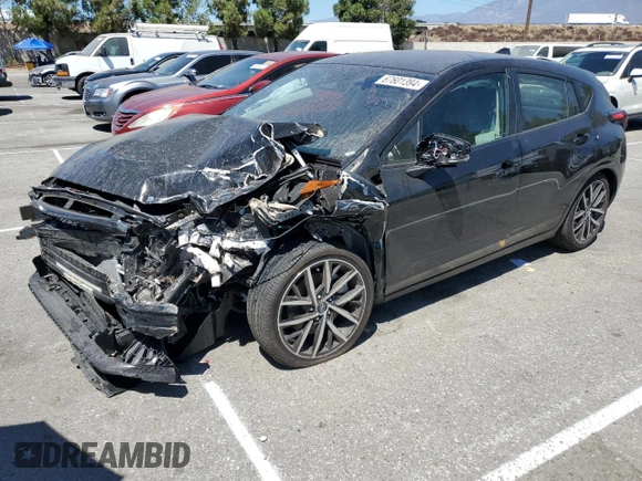 2024 Subaru Impreza Sport with VIN JF1GUAFC0R8289041, listed as a Copart auction lot 67601394 with 14,968 mi miles and Salvage Title. Bid and sale history available at carsss.com. Image 1.