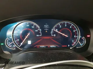 2018 BMW 5 Series 540i xDrive z VIN WBAJE7C57JWC56107, wystawiony jako Copart lot #41665445 z przebiegiem 77 275 mil mil oraz Szkoda całkowita • Salvage title. Historia ofert i sprzedaży dostępna na DreamBid. Obrazek 9.