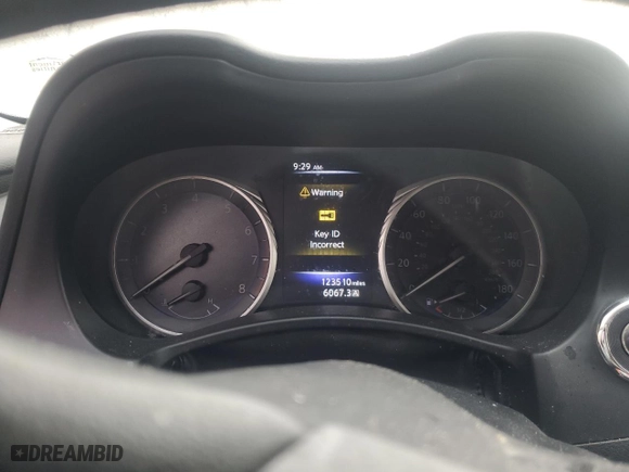 2016 Infiniti Q50 2.0t Base with VIN JN1CV7AP6GM203287, listed as a Copart auction lot 79271854 with 123,510 mi miles and Salvage Title. Bid and sale history available at carsss.com. Image 9.