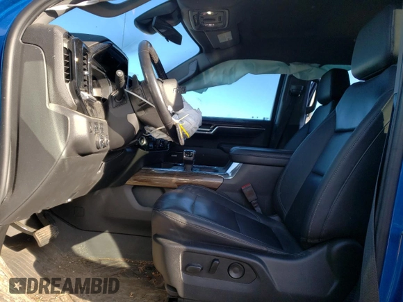 2022 Chevrolet Silverado 1500 LT Trail Boss with VIN 3GCUDFED4NG535596, listed as a Copart auction lot 48156975 with 35,225 mi miles and Salvage Title. Bid and sale history available at DreamBid. Image 7.