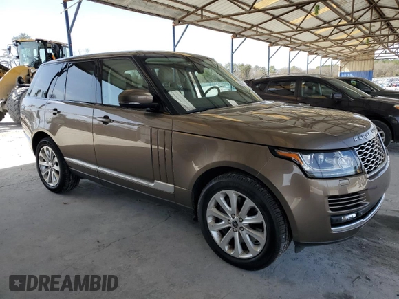 2013 Land Rover Range Rover HSE with VIN SALGS2DF9DA105504, listed as a Copart auction lot 48375135 with 196,931 mi miles and Salvage title. Bid and sale history available at DreamBid. Image 4.