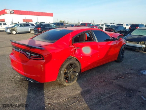 2018 Dodge Charger SXT with VIN 2C3CDXBG1JH313662, listed as a IAAI auction lot 41581465 with 1 mi miles. Bid and sale history available at carsss.com. Image 4.