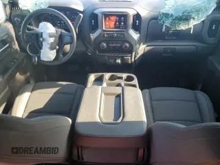 2024 Chevrolet Silverado 1500 Custom with VIN 3GCPDBEK4RG255834, listed as a Copart auction lot 52212395 with 8,945 mi miles and Salvage Title. Bid and sale history available at DreamBid. Image 8.